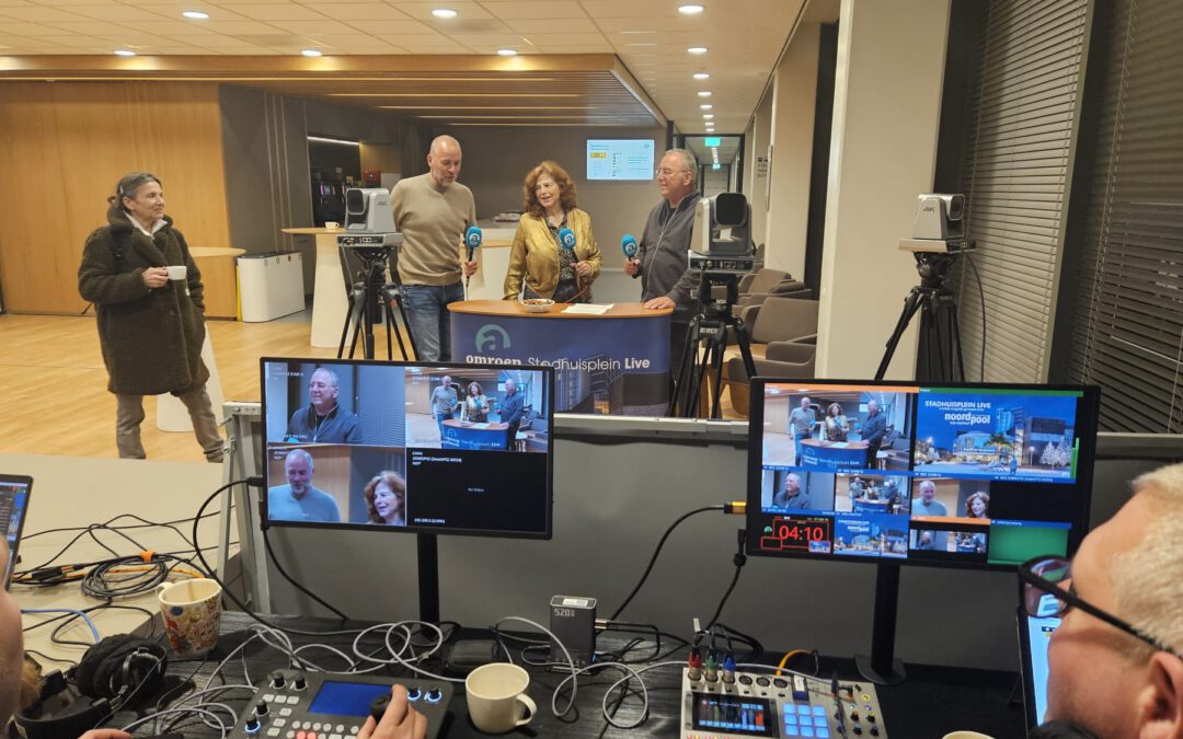 Wat maak ik mee als vrijwilliger bij Omroep Almere deel 4: Live in de uitzending